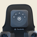 Therabody recoverytherm knee hot and cold therapy device with control panel and dual cooling fans