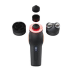 therabody theraface pro in black with attachments
