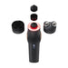 therabody theraface pro in black with attachments