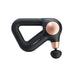 Therabody massage gun in black and copper with ergonomic triangular handle for deep muscle therapy