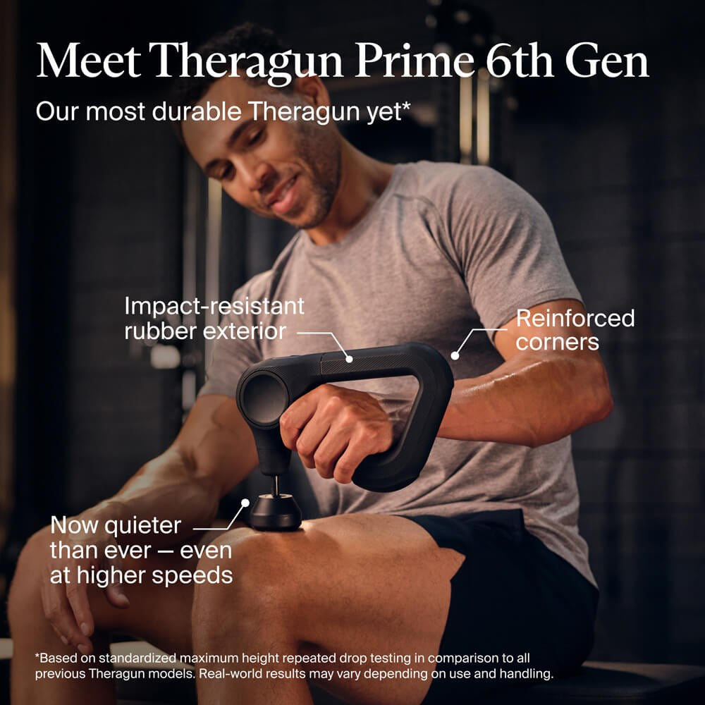 Therabody Theragun Prime 6th gen Massage Gun features 