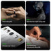 Ultrahuman smart ring sizing kit with steps to find fit, night test, choose color, and purchase Ring AIR