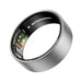Ultrahuman smart ring with sleek silver design showing internal electronic components