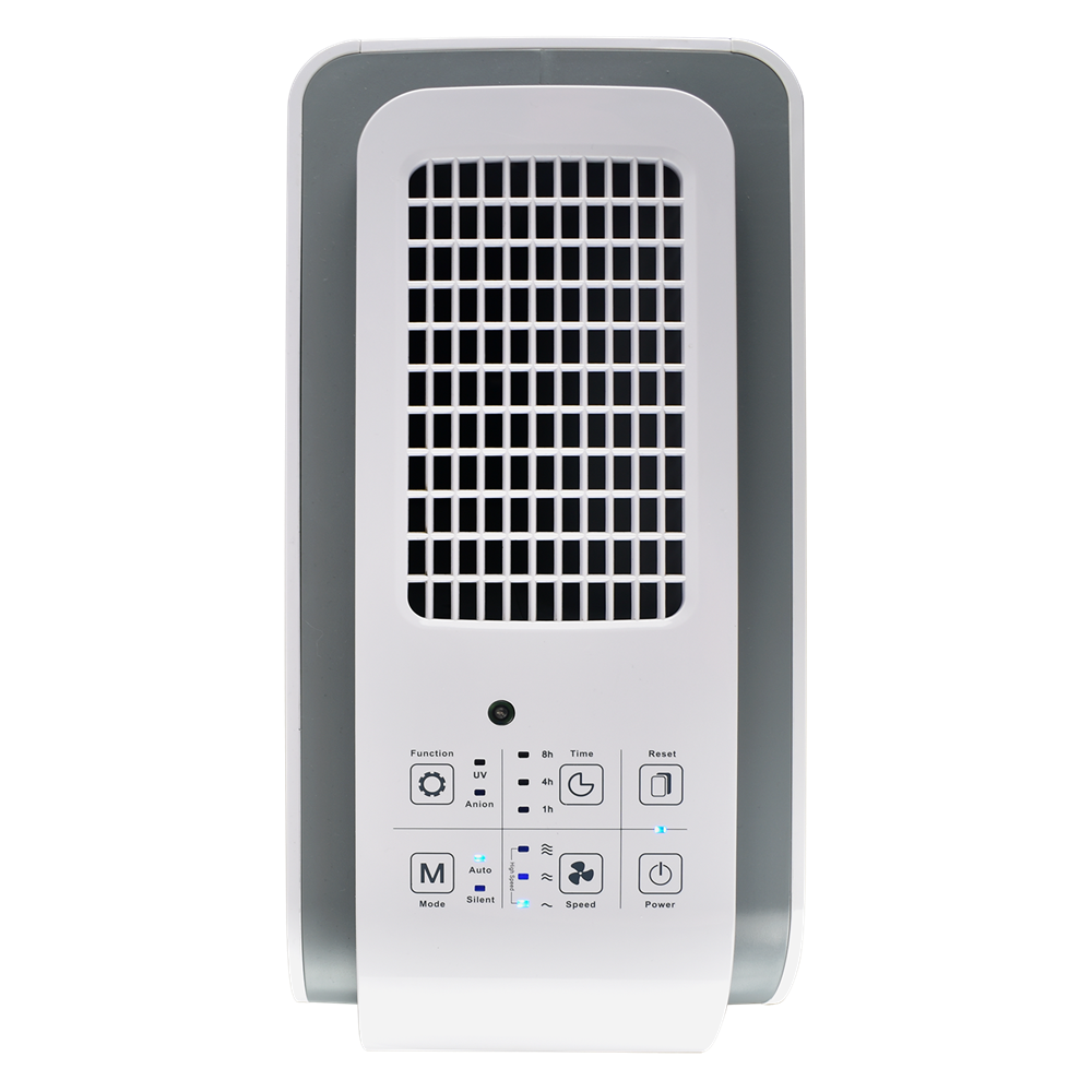 Welcare air purifier with digital control panel and air vent for efficient air cleaning